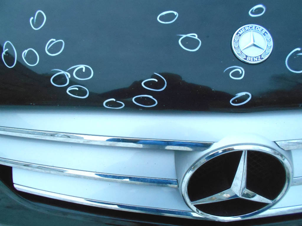 Локальная покраска авто Mercedes-Benz - фото 72